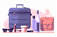 cosmetics packing accessories